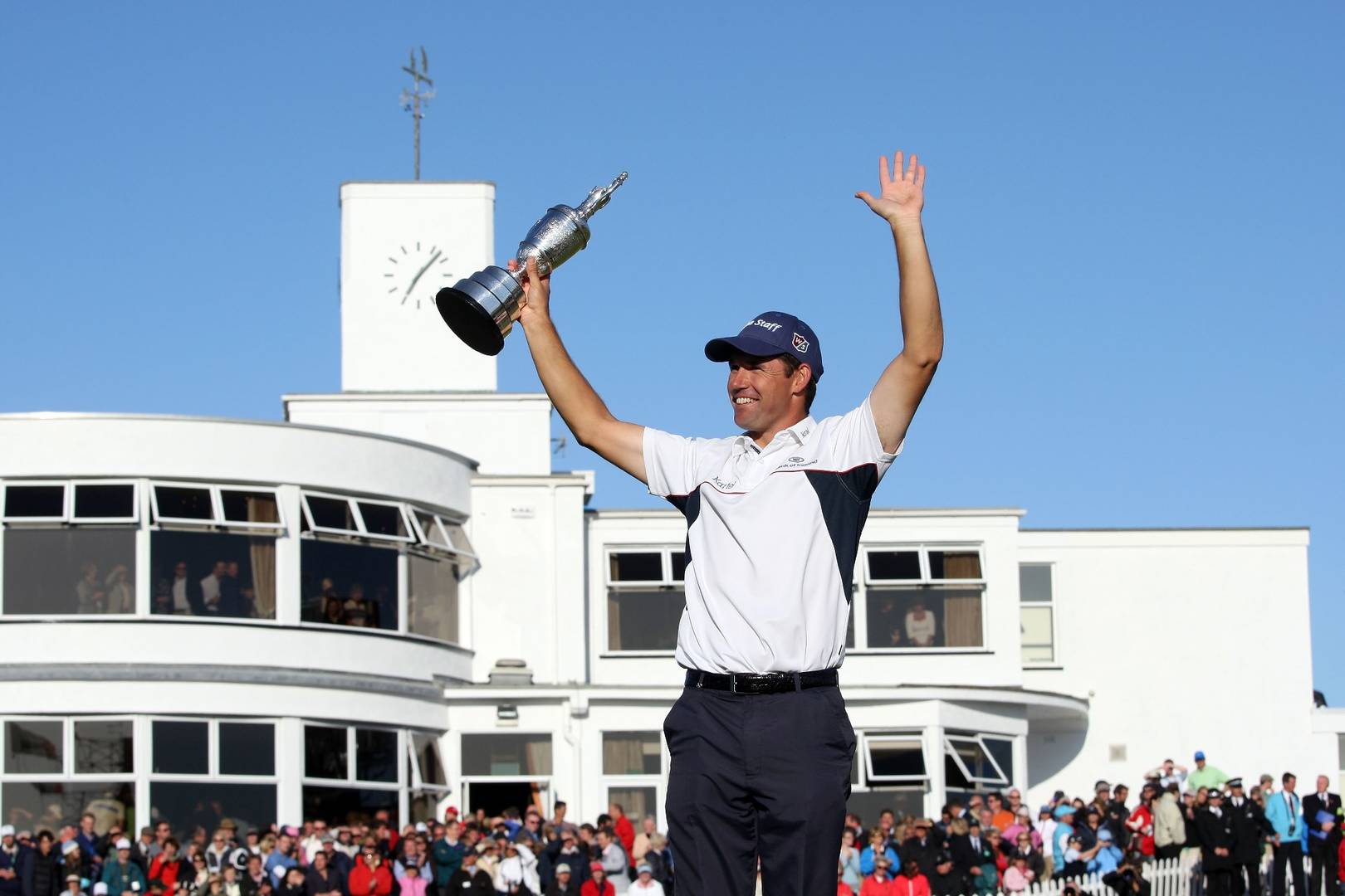 Padraig Harrington Claret Jug 2008